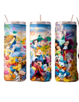 Simply Everyday Products Fantasy Characters Tumbler - 20oz Stainless Steel Insulated Cup