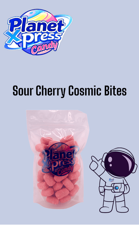 Planet Xpress Freeze Dried Candy Galaxy Sour Cherry Bites - Simply Everyday Products