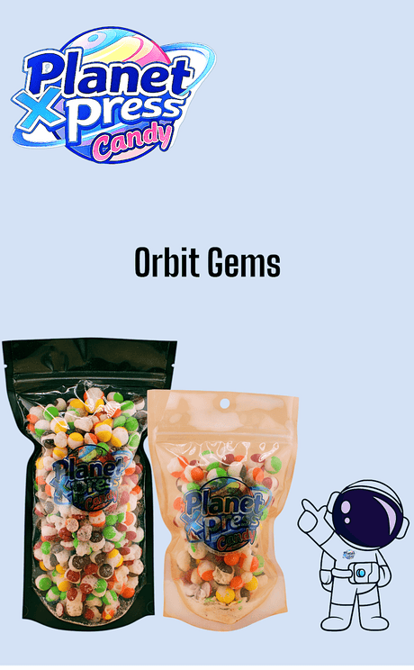 Planet Xpress Freeze - Dried Orbit Gems – Sweet, Crunchy, Out - of - This - World Candy Treats - Simply Everyday Products