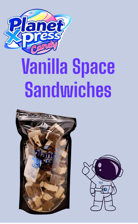 Planet Xpress Freeze Dried Vanilla Space Sandwiches - Simply Everyday Products