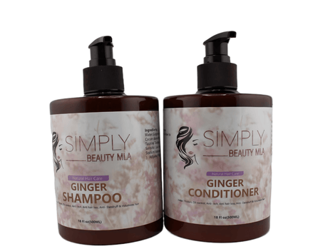 Simply Everyday Products Simply Beauty Ginger Shampoo and Conditioner. - Simply Everyday Products