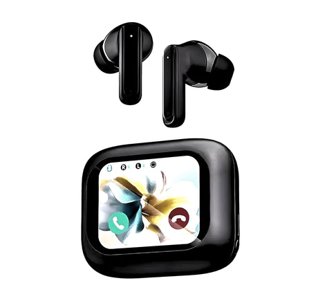 Simply Everyday Products Wireless Earbuds - Digital Display White Case - Simply Everyday Products