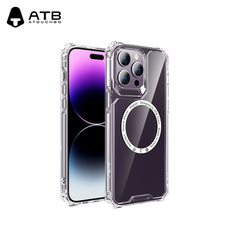 Simply Products Clear Magnetic Case for iPhone 16 Plus - Shockproof and Durable - Simply Everyday Products